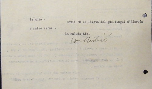 Correspondència Rebuda, 1936/06/22(2), Biblioteca Popular