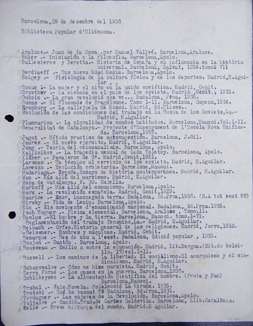 Correspondència Rebuda, 1936/12/29, Biblioteca Popular